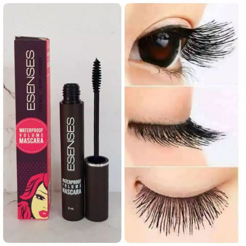 ESENSES Maskara/produck ORI  BPOM 100%/ Maskara WATERPROF