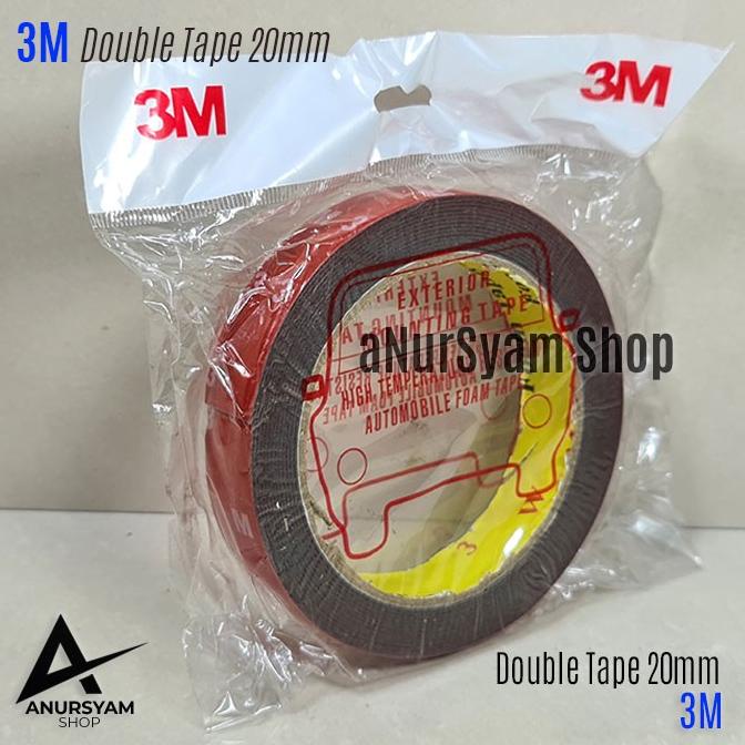 

Double Tape 3M 20mm / 3M Double Tape 20mm / Dobel Tape 3M anursy44 Berkualitas