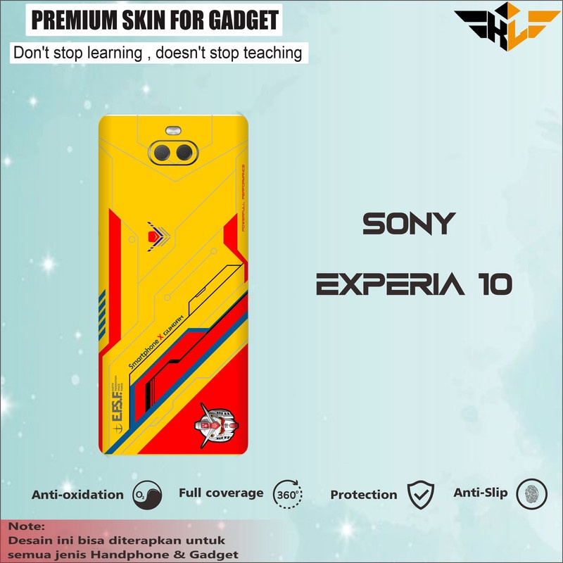 GARSKIN HANDPHONE SONY EXPERIA 10 YELLOW (2PCS)