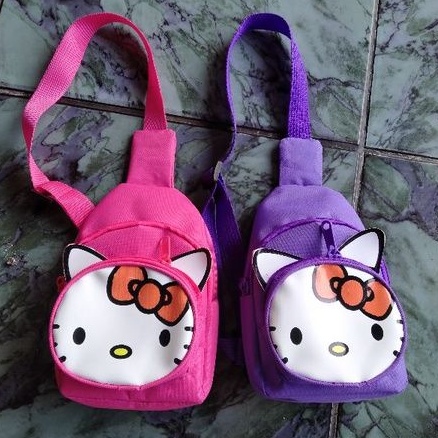 tas slempang anak karakter hellokity