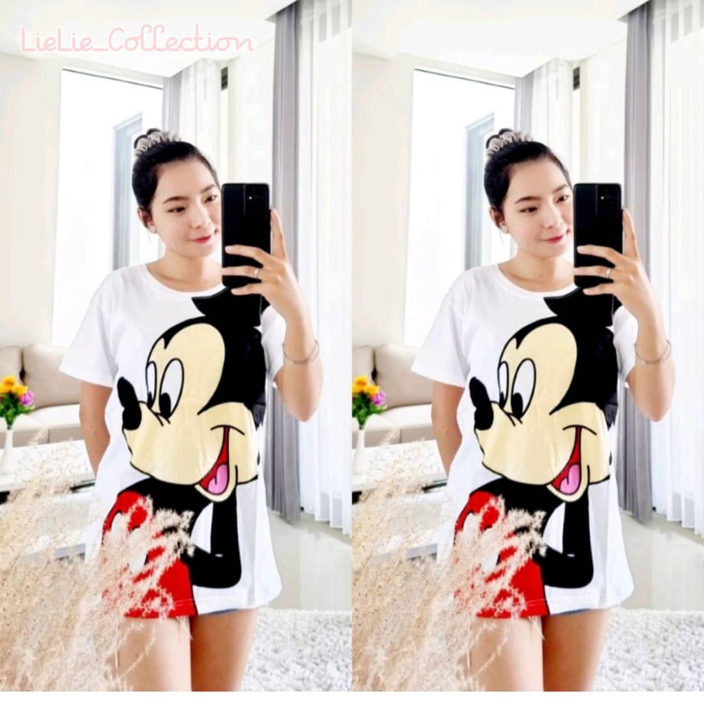 KAOS WANITA IMPORT / KAOS KATUN / KAOS MICKEY