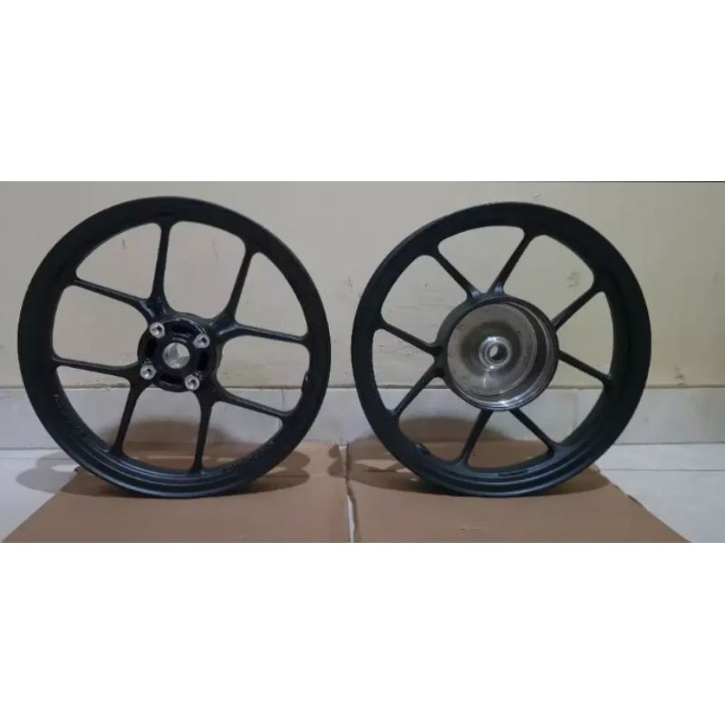 Velg Depan Belakang AsLi Ori AHM 100% Baru Honda Beat LED CBS ISS EcoTahun 2020 OriginaL Honda