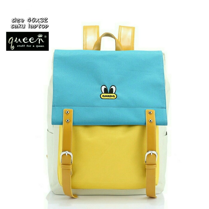 Donald Bagpack Tas Ransel Sekolah Murah Tas Ransel Lucu - Kuning