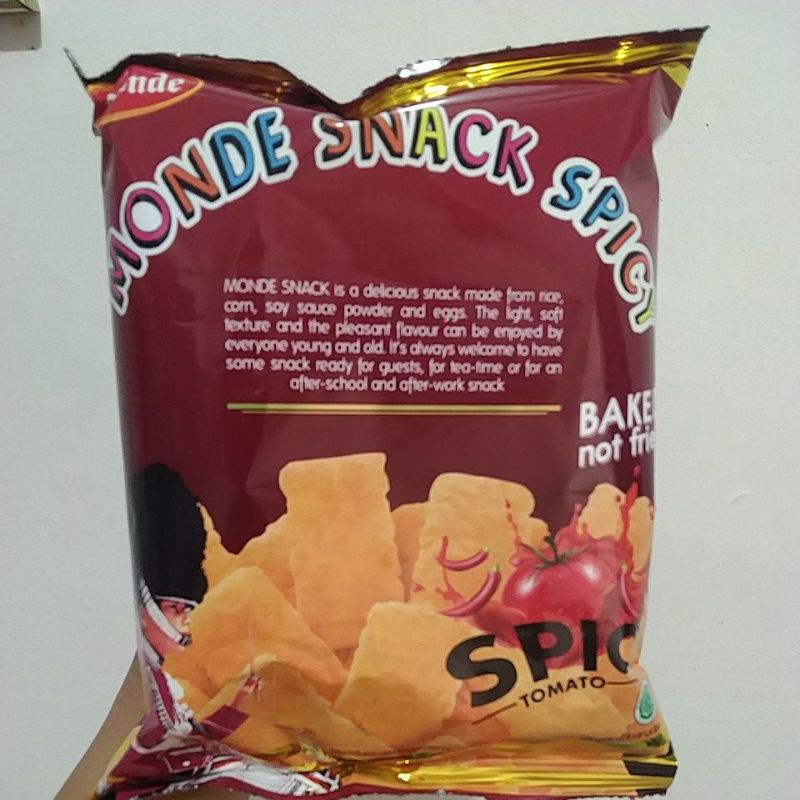 Monde Snack Spicy Tomato 60gr