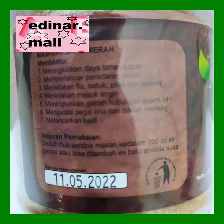 

Edvitxd Jahe Merah Bubuk Original Cap Cangkir Mas 330 Gram S50Edd0