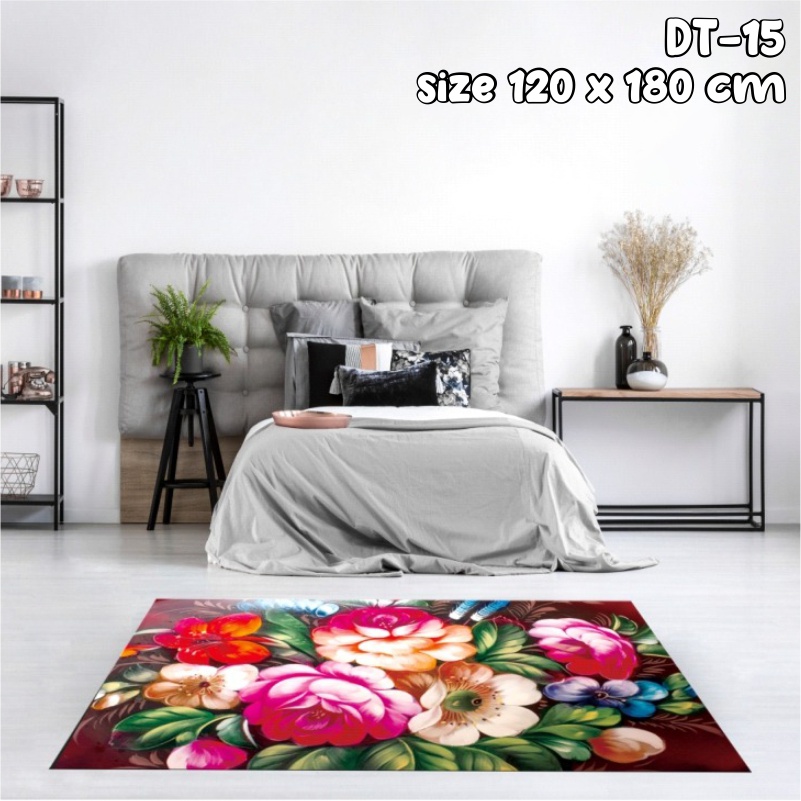 Karpet Minimalis Modern Alas Lantai Ruang Tamu Karpet Alas Karpet Bulu -Wonderdekorasi