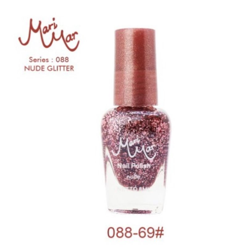 Marimar Kutek Glitter/Nail Polish Collection/Kutek Nudes/BPOM