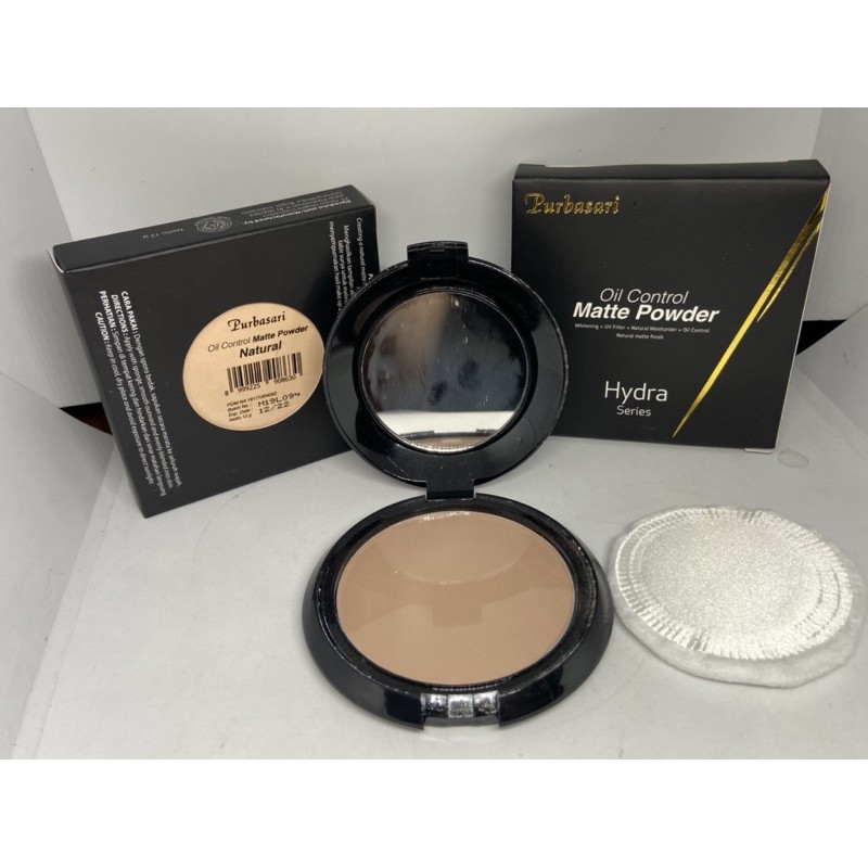 lengkap variant [ purbasari ] oil control matte powder hydra series purbasari