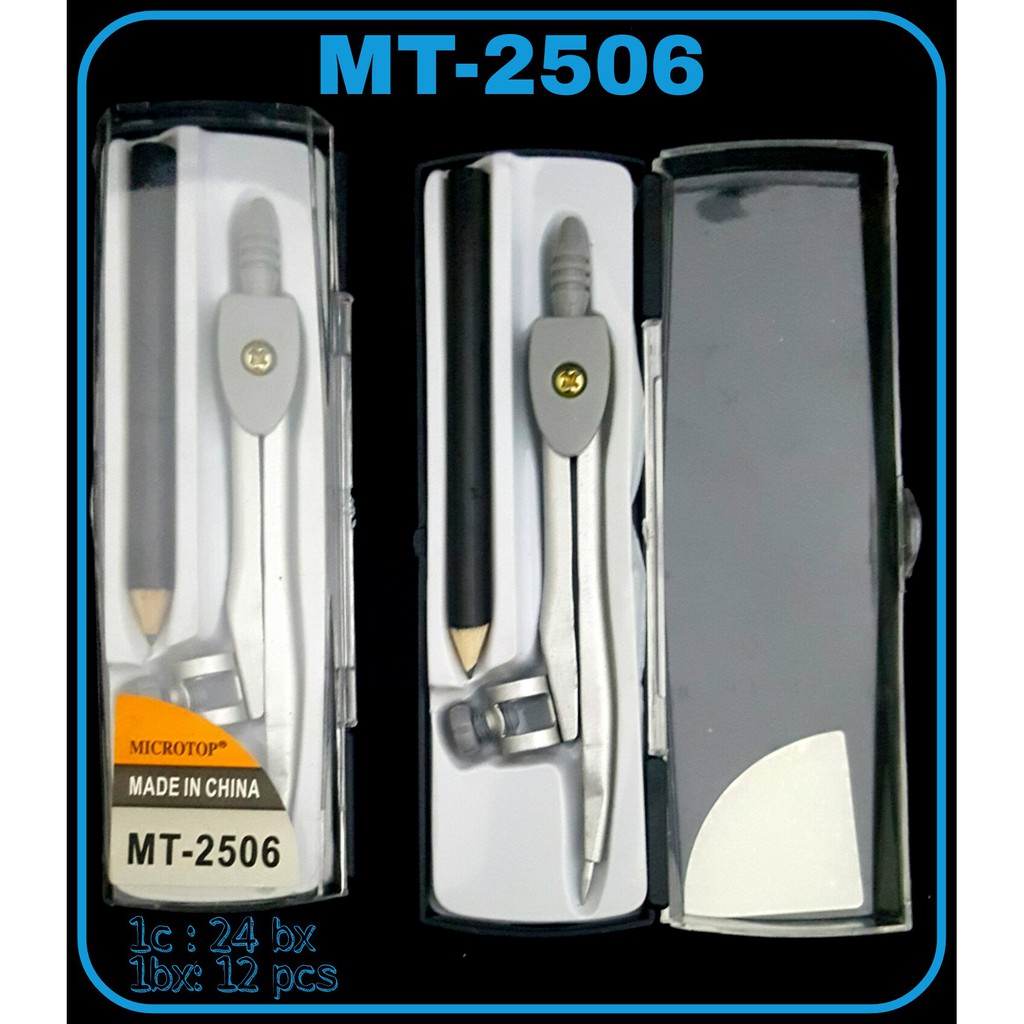 

SOS Jangka MICROTOP MT-2506 / Jangka Sekolah / Math Set/Compass