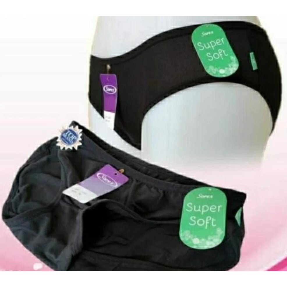 CELANA DALAM WANITA SOREX 1257 MINI ORI KHUSUS HITAM
