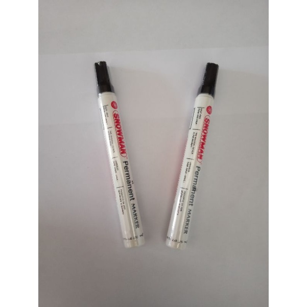 

spidol snowman Permanent Marker hitam