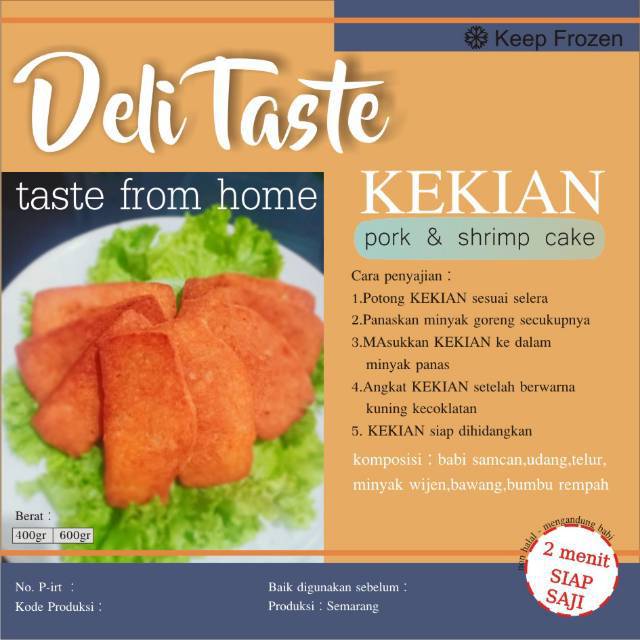 

Kekian Babi Udang Deli Taste 400gr & 600gr