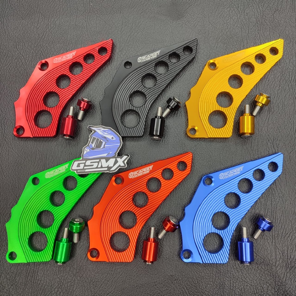 COVER GEAR PELINDUNG GIR DEPAN KLX 150 DTRACKER KLX BF ALUMINIUM CNC