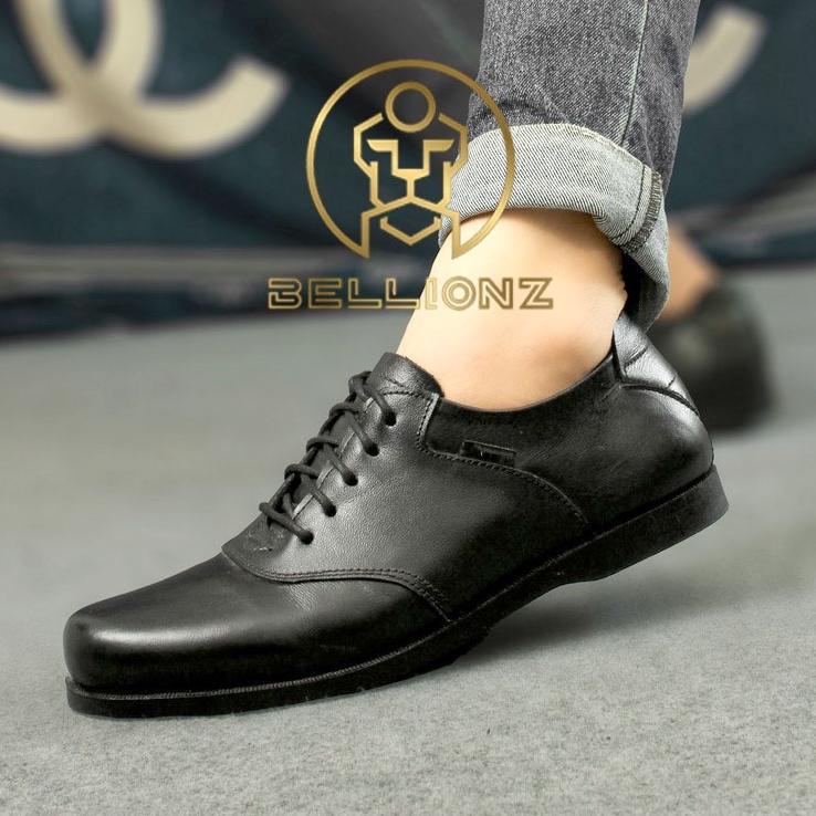 SEPATU FORMAL PRIA KULIT ASLI KANTOR FANTOVEL TALI GEREJA KONDANGAN PANTOFEL NIKAH - REBELZ X BELZ "