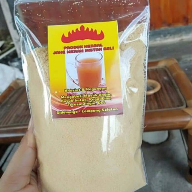 

Jahe merah bubuk 100% murni asli lampung