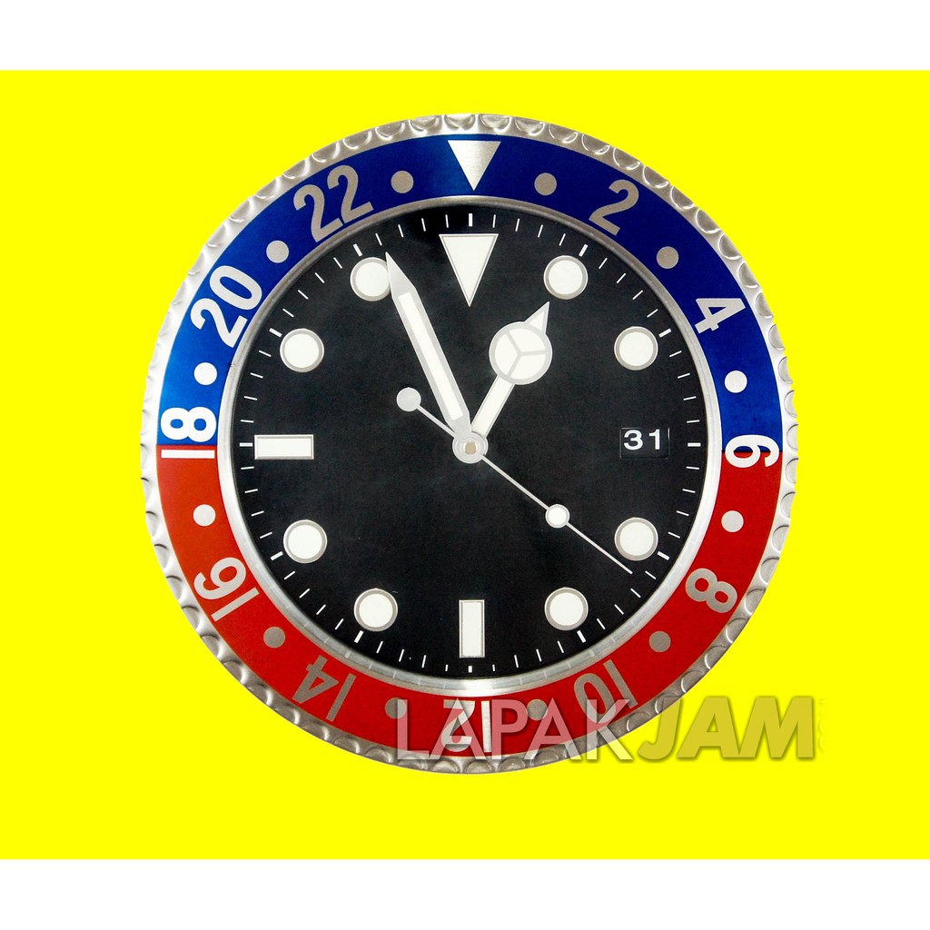 Jam Dinding Unik Minimalis Hiasan Dinding Bagus Wall Clock TT-203-3