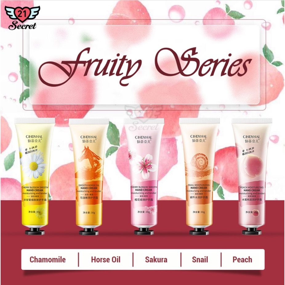 CINDYNAL Hand Cream/Lotion Tangan Keriput Fruit Lotion Moisturizing Gift Nourishing Fragrance/Hand cream Murah (BISA COD)