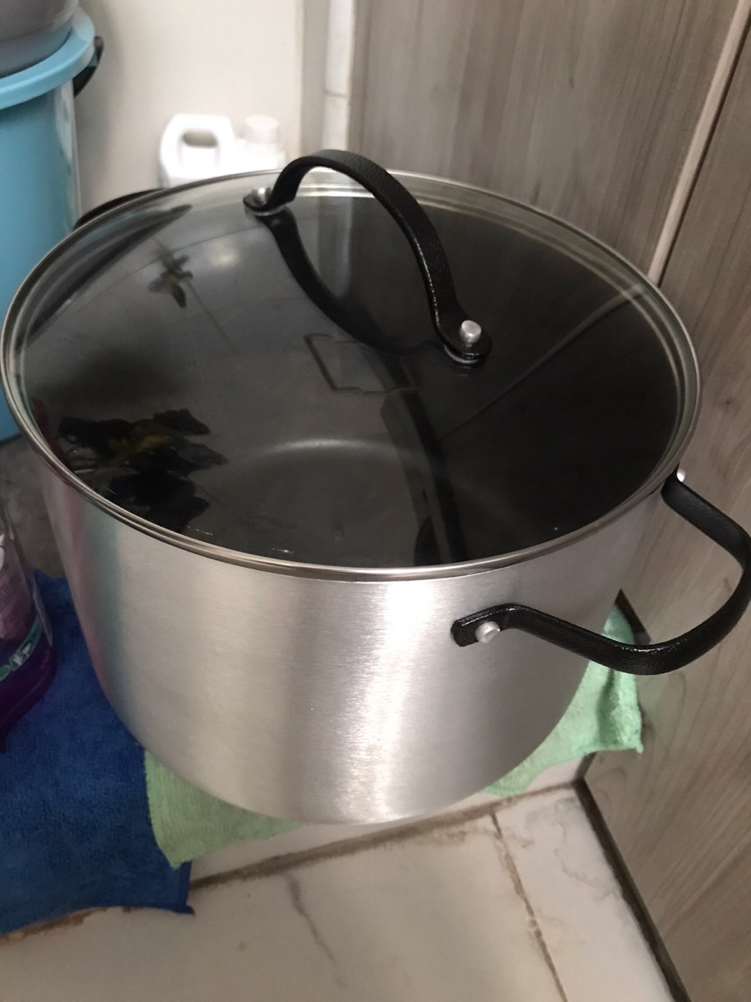 Maxim Pro Series Panci Teflon Anti Lengket 26cm / 10l Stock Pot + Tutup Kaca
