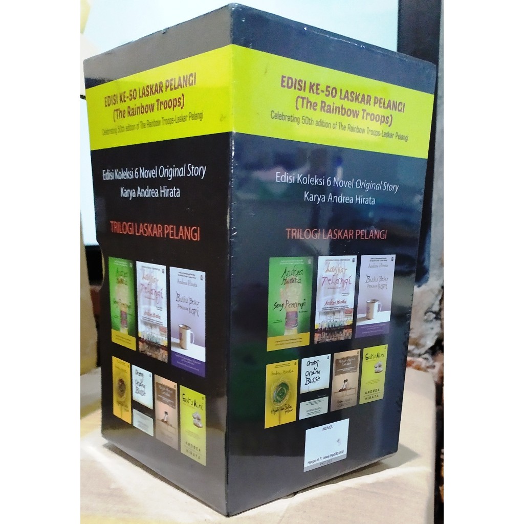 BOX SET THE ORIGINAL STORIES - ANDREA HIRATA Andrea Hirata - BENTANG PUSTAKA