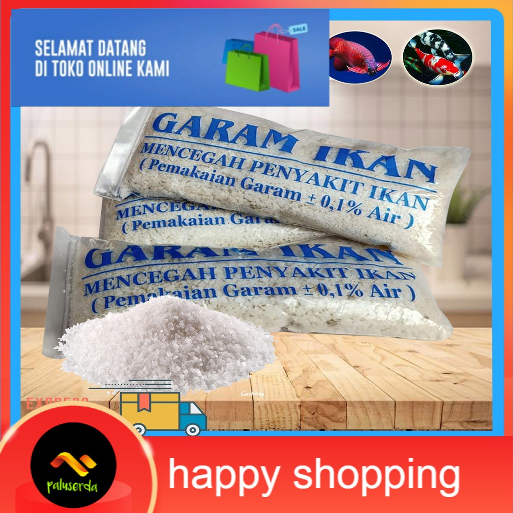 

GARAM IKAN / GAREM IKAN KROSOK KASAR 500 GR GRAM