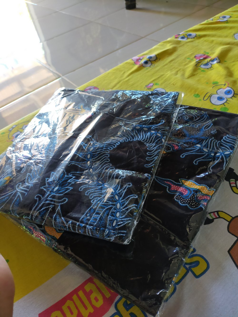 Maura Couple - Sania Ruffle Batik Couple Ori Ndoro Jowi Dnt Garansi