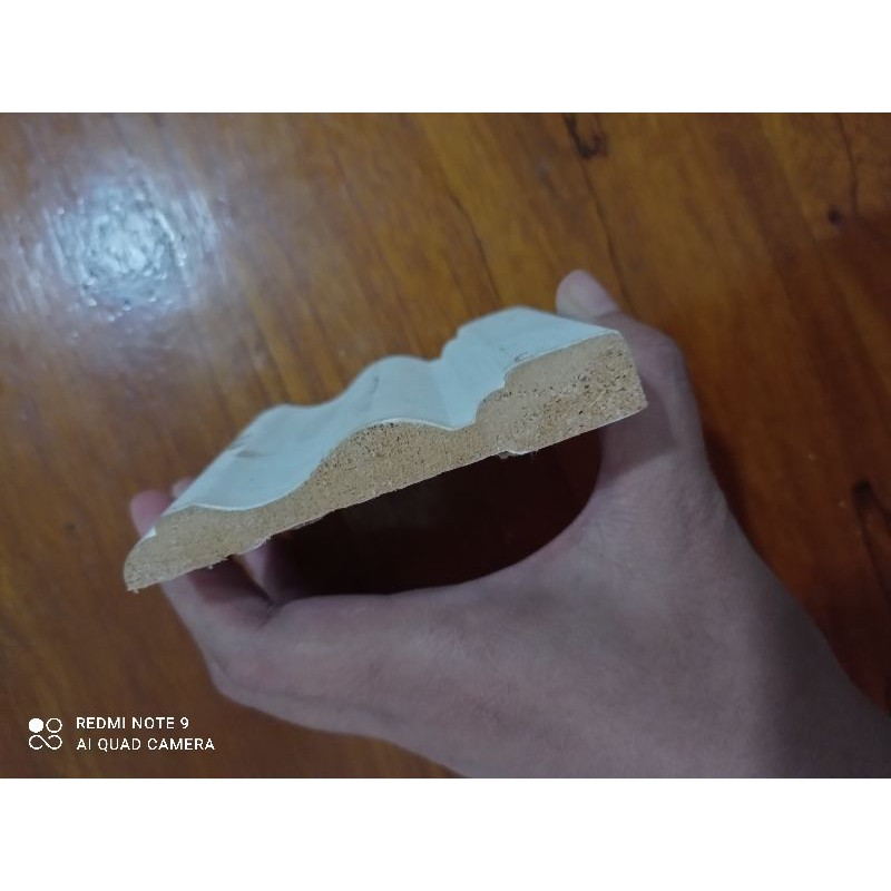 KAYU MOULDING WOODEN WALL PANEL dekorasi dinding