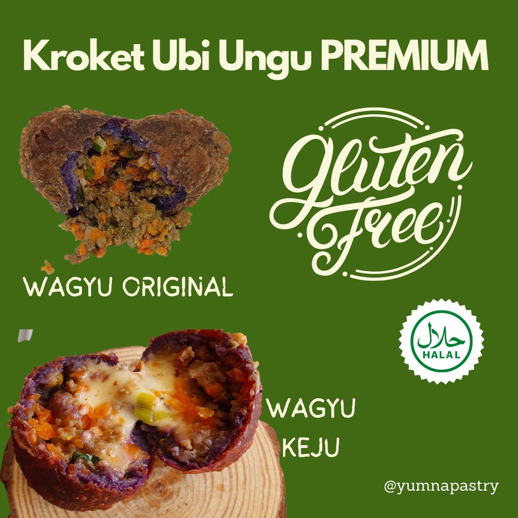 

Kroket Ubi Ungu Wagyu GLUTEN FREE - Snack Sehat Kantor dan Takjil Buka Puasa Ramadan SNACK MEETING CATERING PERNIKAHAN / SNACK CATERING / SNACK MEETING / JAJANAN SESERAHAN MAKASSAR / SNACK BOX / MINUMAN SEGAR / TERIMA RESELLER