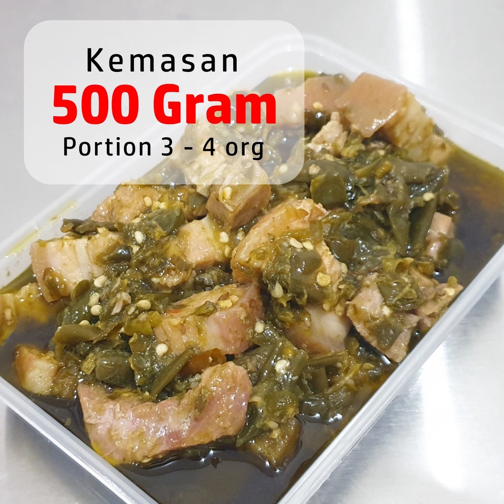 

Nyamnyam Kitchen - Babi Cabe Ijo (Kemasan 1/2 KG)