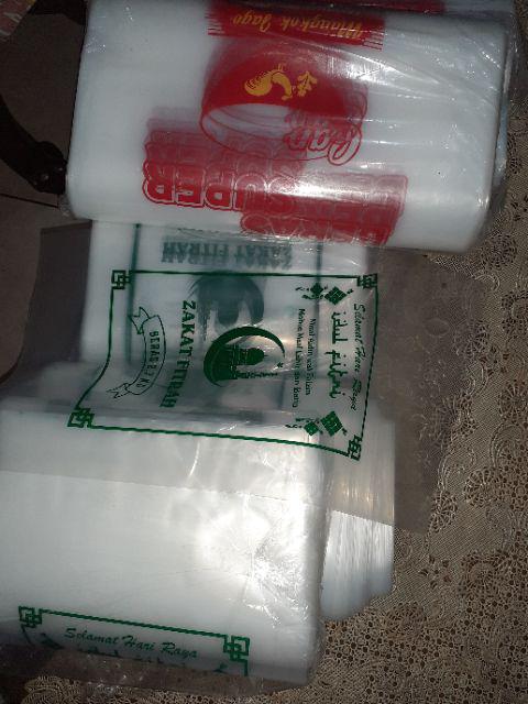 Plastik Kemasan Beras 5kg Sablon 2 Warna ( 30x40cm )