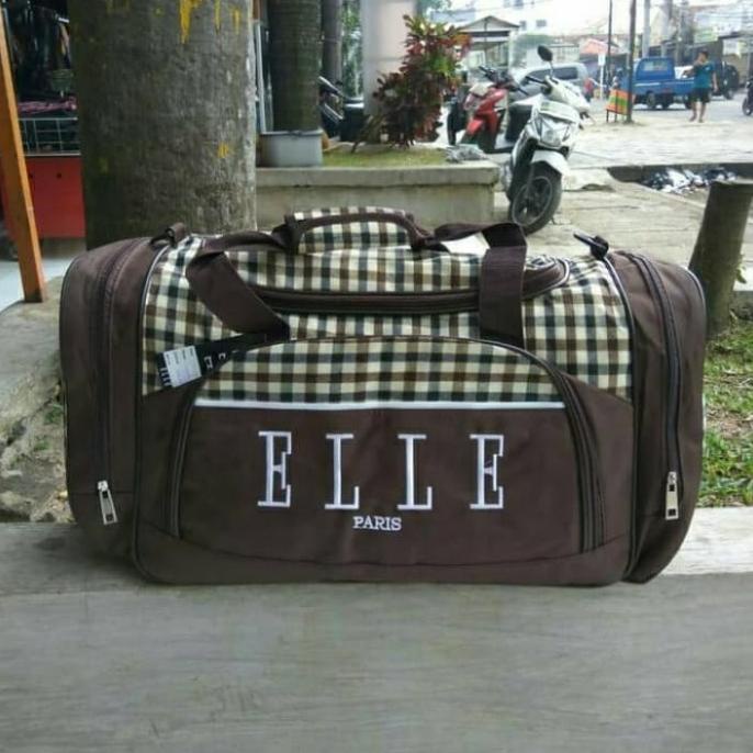 Tas Travel Bag Elle Tas Mudik Tas Olahraga Pria Dan Wanita Murah