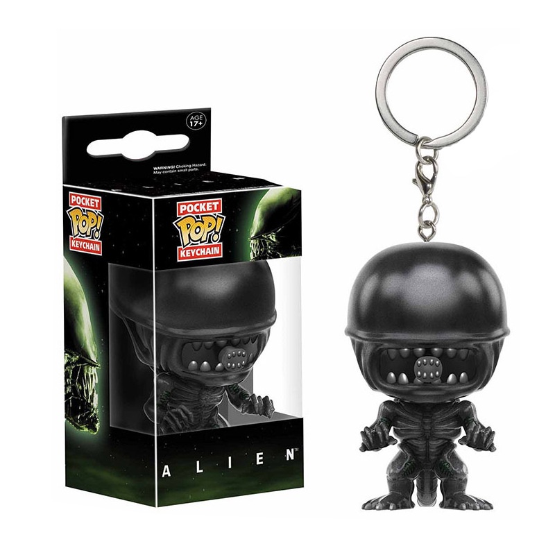 Funko POP Action Figure Alien vs Gantungan Kunci Boneka Action Figure Predator Cyborg Venom Jack Bahan PVC Untuk Hadiah