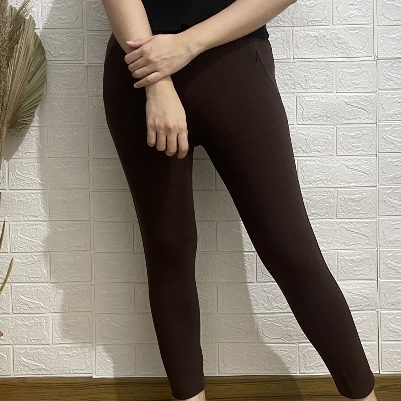 brown leggings