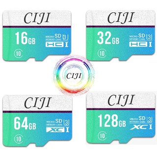 [COD] CIJI Kartu Memori 16/32/64/128 GB Kelas10 TF Card 90-100MB/S Anti Air Melindungi Data Hilang
