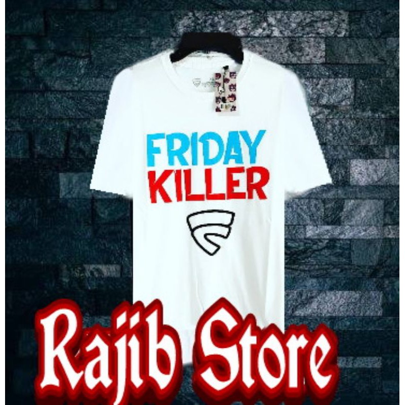 kaos original Friday Killer, kaos distro murah, kaos pria murah, kaos cewek cowok