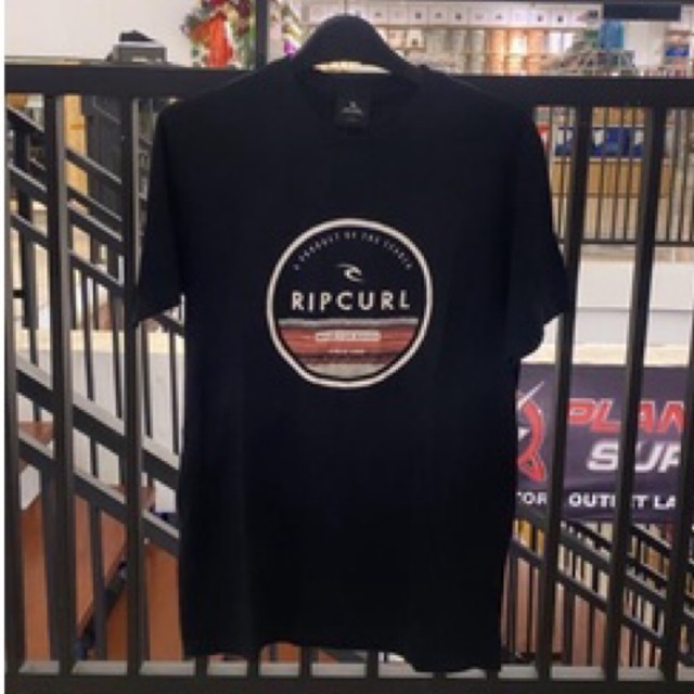ripcurl baju kaos hitam kogo tengah original 100% sale