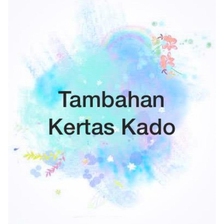 

[Tambahan] kertas kado