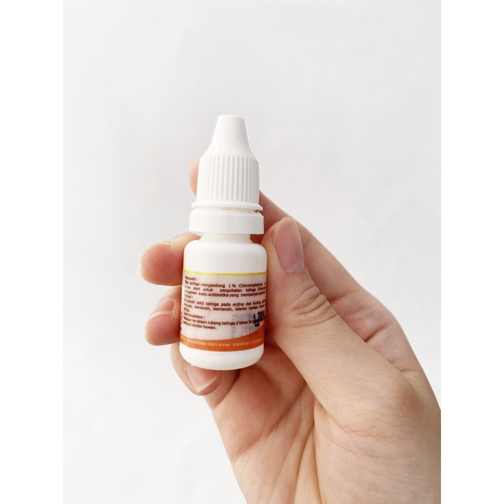 Healthy Ears 10 ml - Obat Tetes Sakit Radang Telinga Kucing Anjing