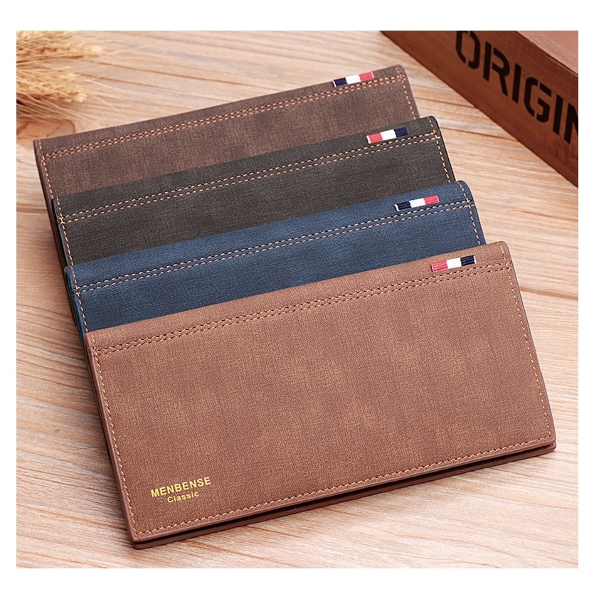 Dompet Pria panjang Original Men Bense Side Flag / Men Wallet MBS002