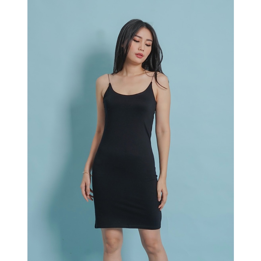 MODAVIE - AURORA Dress Casual Dress Polos Kaos Dress Tali Satu