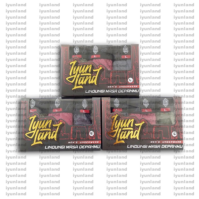 Sempak Jumbo Dewasa Premium Iyunland / Celana Dalam Jumbo Dewasa Box isi 3pcs / CD Jumbo Dewasa Iyunland Super jumbo