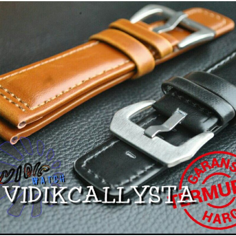 LEATHER STRAP WATCH TALI JAM TANGAN KULIT SF SEVEN 28MM 28 MM