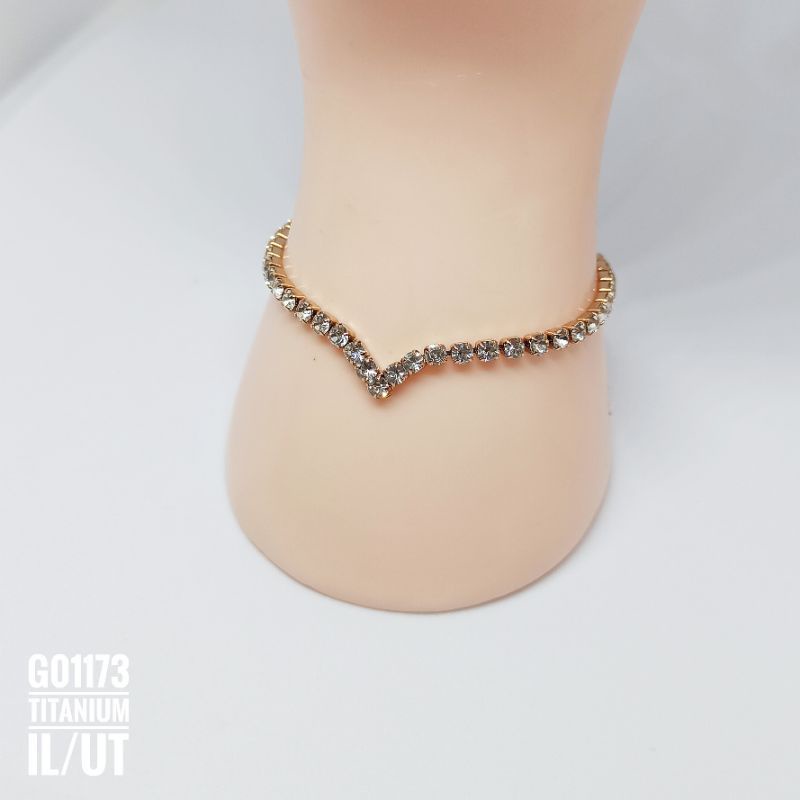 gelang serut titanium Aurel fuji S292829