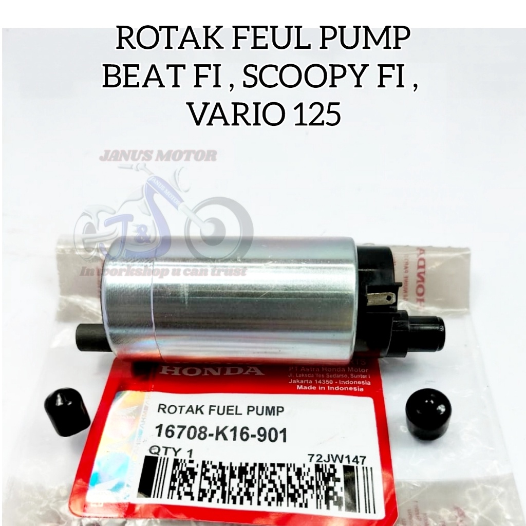 Jual Rotak Feul Pump Pompa Bensin Injeksi Honda Beat Scoopy Vario