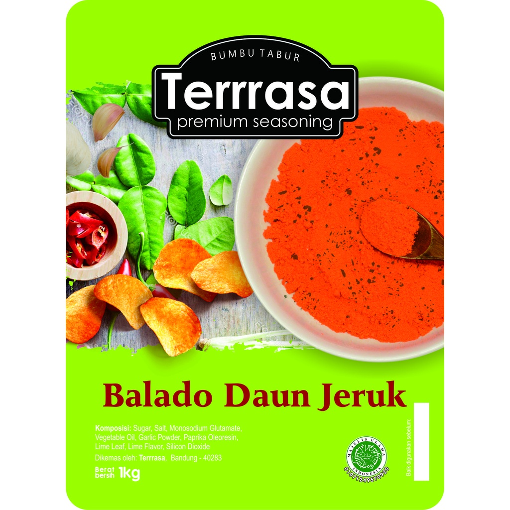 

Bumbu Tabur Rasa Balado Limau TERRASA (1kg) / premium seasoning