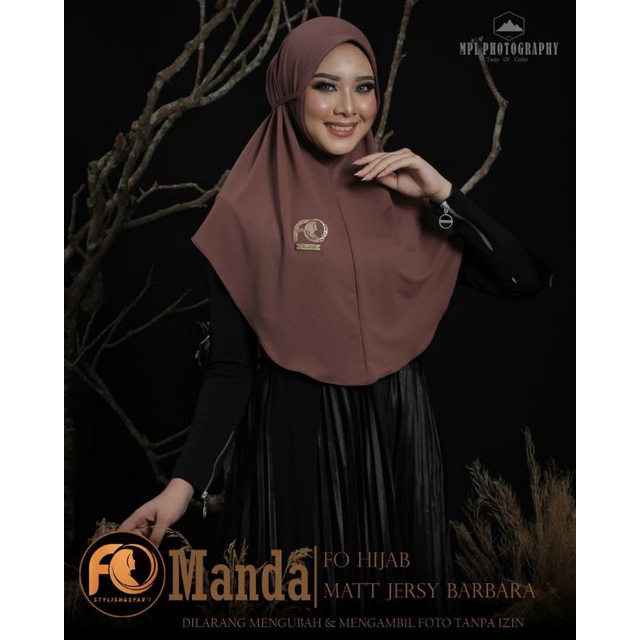 𝗦𝗛𝗘𝗟𝗢𝗩𝗘𝗦𝗛𝗢𝗣𝗣 - FO HIJAB BERGO MANDA / ZALFA BARBARA PREMIUM ORIGINAL FARIDA OUTLET JILBAB KERUDUNG K