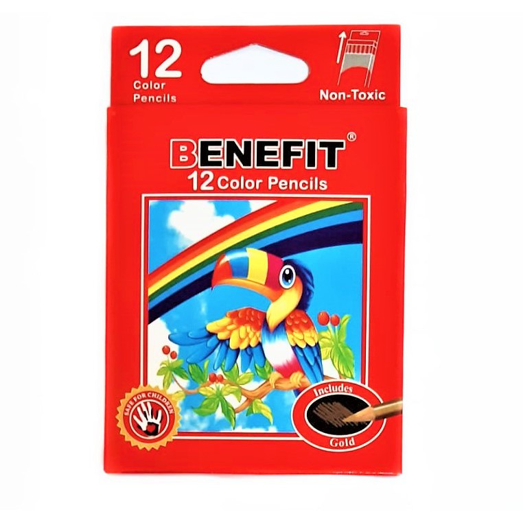 

PENSIL WARNA 12 WARNA PENDEK BAGUS COLOUR PENCIL 12 COLOUR SHORT