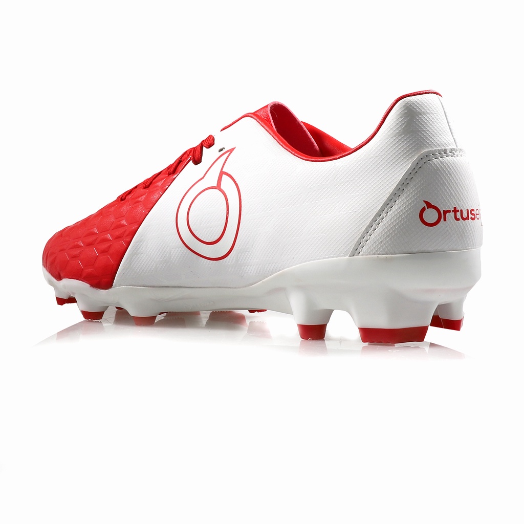 SEPATU BOLA ORTUSEIGHT FORTE VANGUARD FG - White Ortred (100% ORIGINAL)