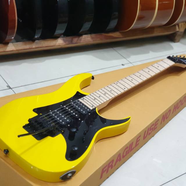Gitar elektrik/listrik Ibanes RG350dx kuning