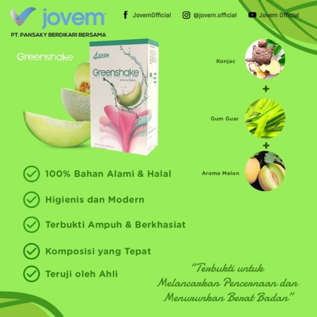 

GREENSHAKE MENURUNKAN BERAT BADAN 1-5kg