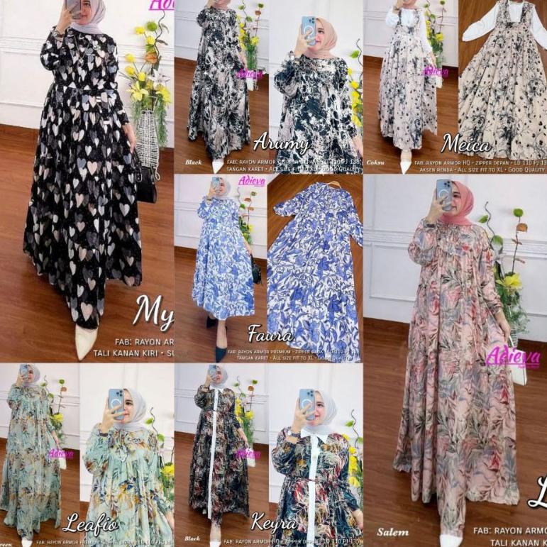 Gamis Motif / Mylove / Belvita / Flowy / Leafio / Keyra / Meica / Arumy / Carmelo / Kamoa / Juwita D